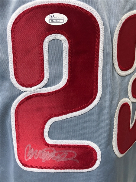 Ryne Sandberg Signed Philadelphia Phillies Jersey - JSA