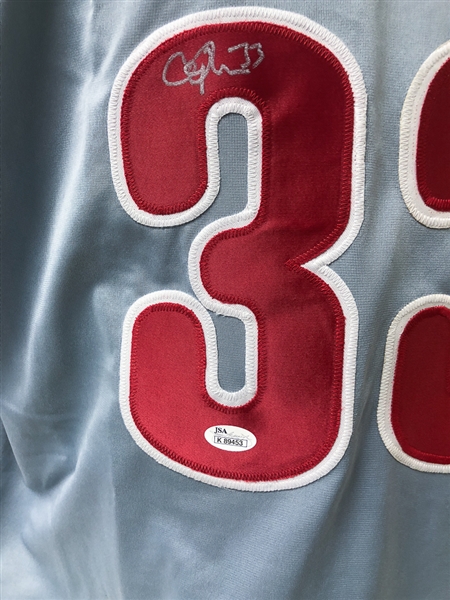 Cliff Lee Signed Philadelphia Phillies Jersey - JSA