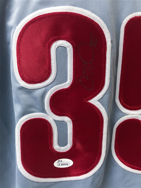 Cole Hamels Signed Philadelphia Phillies Jersey - JSA