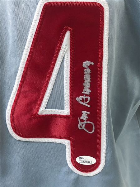 Jim Bunning Signed Philadelphia Phillies Jersey - JSA