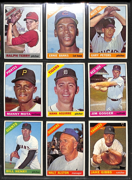 1966 Topps Low Number Baseball Set [Card #1-522] - Mantle, Mays, Aaron, More!