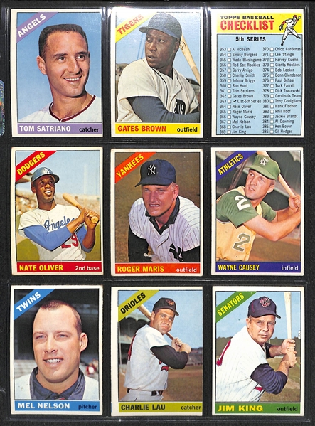 1966 Topps Low Number Baseball Set [Card #1-522] - Mantle, Mays, Aaron, More!
