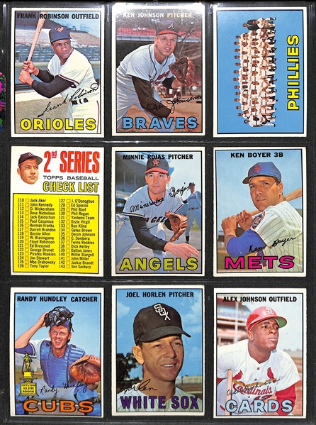 1967 Topps Low Number Baseball Card Set [Cards #1-533]
