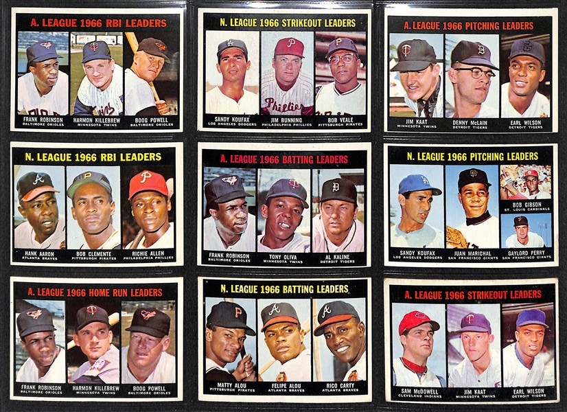 1967 Topps Low Number Baseball Card Set [Cards #1-533]