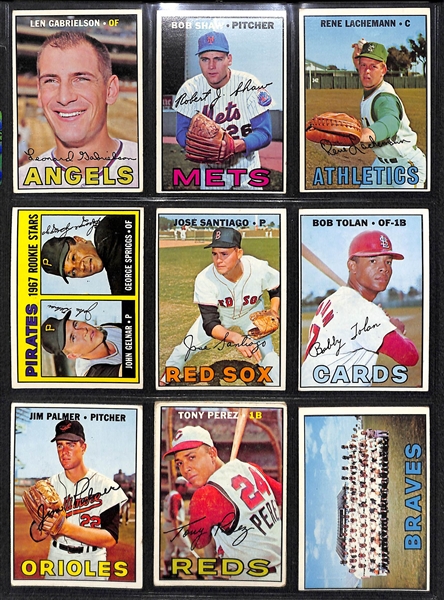 1967 Topps Low Number Baseball Card Set [Cards #1-533]
