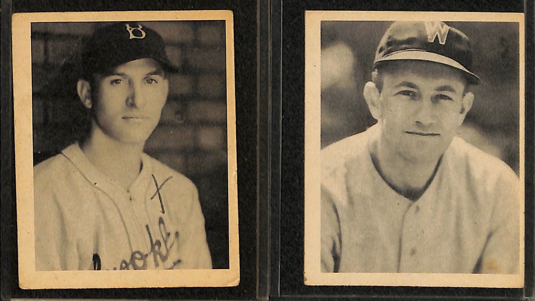 Lot of 20 Baseball Cards from 1936 - 1952 w. 1939 Playball Van Lingle Mungo