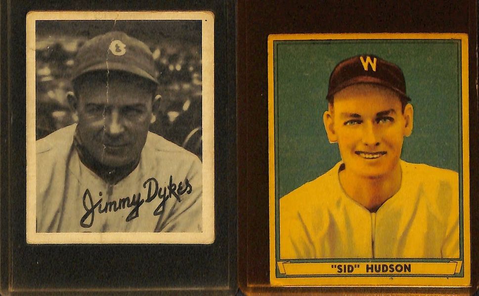 Lot of 20 Baseball Cards from 1936 - 1952 w. 1939 Playball Van Lingle Mungo