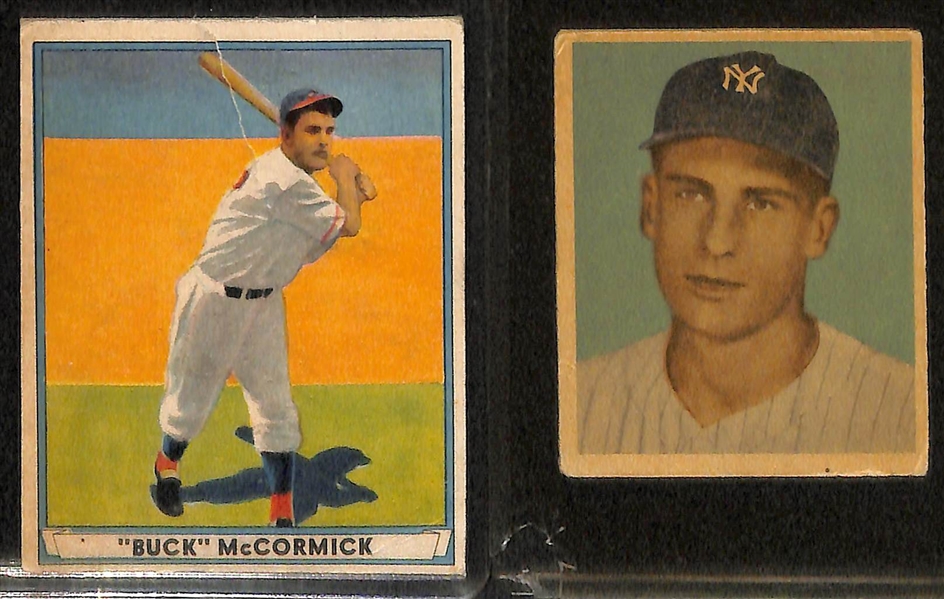 Lot of 20 Baseball Cards from 1936 - 1952 w. 1939 Playball Van Lingle Mungo