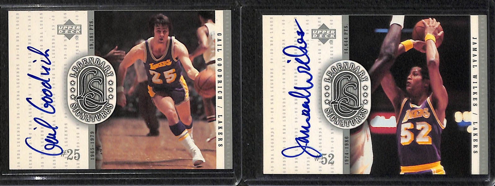 Lot Of 13 Basketball Legends Autograph Cards w. John Havlicek