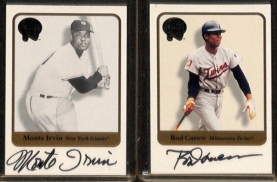 Lot Of 10 Fleer Greats Autograph Cards w. Tom Seaver