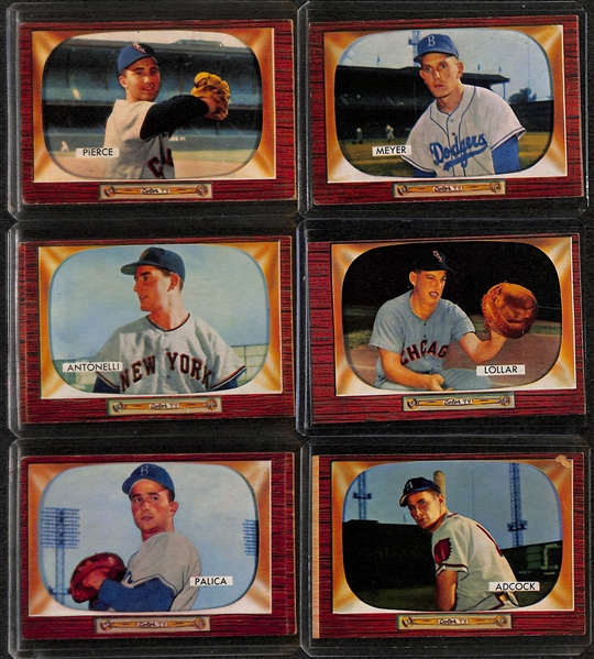 Lot Of 44 1955 Bowman Baseball Cards w. Al Kaline
