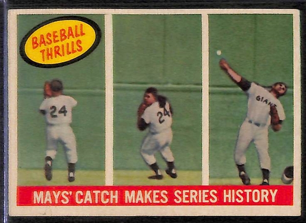 Lot of 5 - 1959 Star Cards w. Hank Aaron