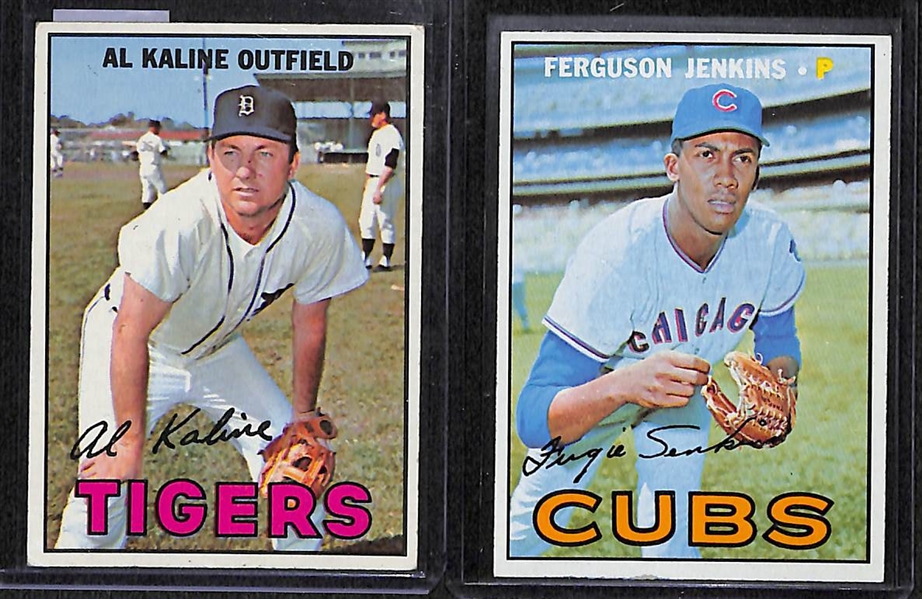 Lot of 120+ Assorted 1963-1967 Topps Baseball Cards w. 1964 Duke Snider x4