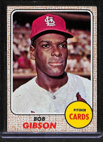 Lot of 150+ Assorted 1968 Topps Baseball Cards w. Roberto Clemente