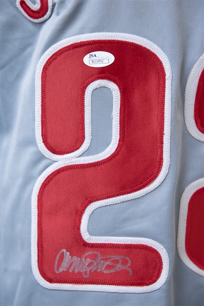 Ryne Sandberg Signed Phillies Jersey - JSA COA