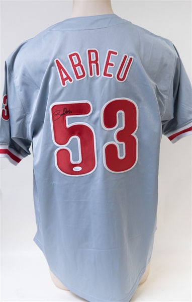 Bobby Abreu Signed Phillies Jersey - JSA COA