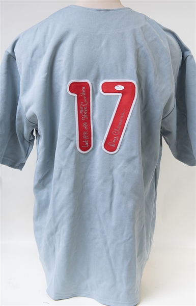 Doug Clemens Signed Phillies Jersey - JSA