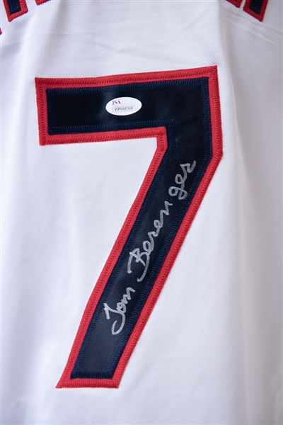 Tom Berenger Signed Major League Jersey - JSA