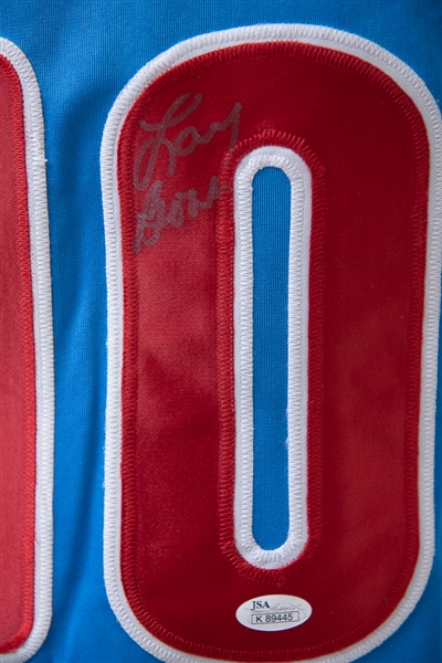 Larry Bowa Signed Phillies Jersey - JSA