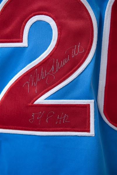 Mike Schmidt Signed Phillies Jersey - JSA