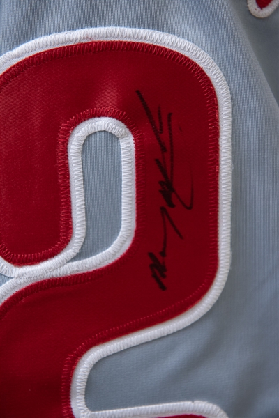 Mickey Morandini Signed Phillies Jersey 