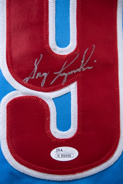 Greg Luzinski Signed Phillies Jersey - JSA