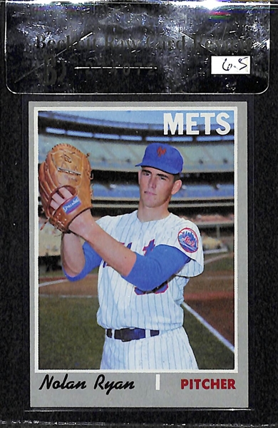 1970 Topps Nolan Ryan Baseball Card  - BVG 6.5