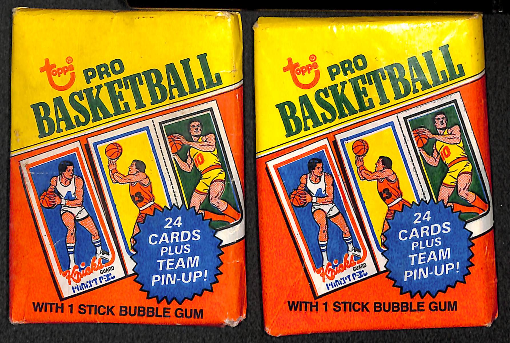 Lot Detail - Lot of 2 Sealed 1980-1981 Topps Basketball Packs, and 70 ...