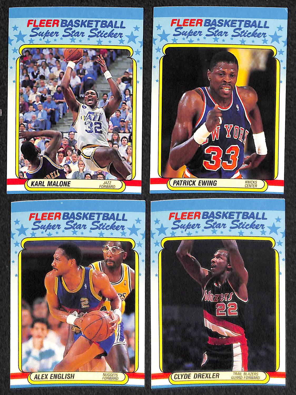 Lot Detail 198889 Fleer Basketball Complete Set w. Stickers with 3rd Year Michael Jordan Card