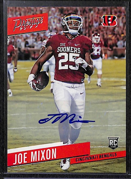 Lot Of 40 Football Autograph Cards w. Joe Mixon & Chris Johnson