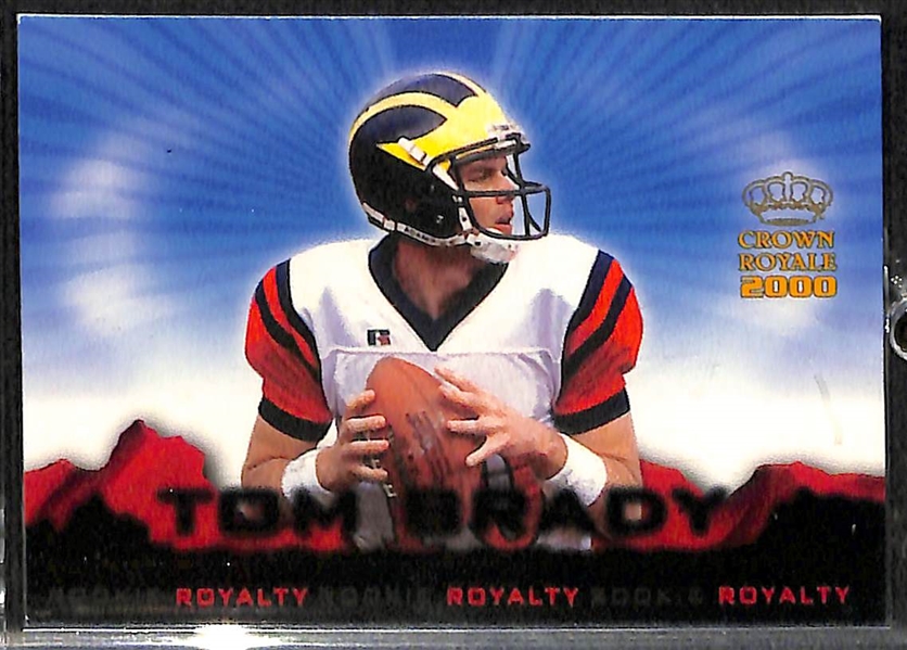 Lot Of 3 Tom Brady Rookie Cards w. 2000 Score