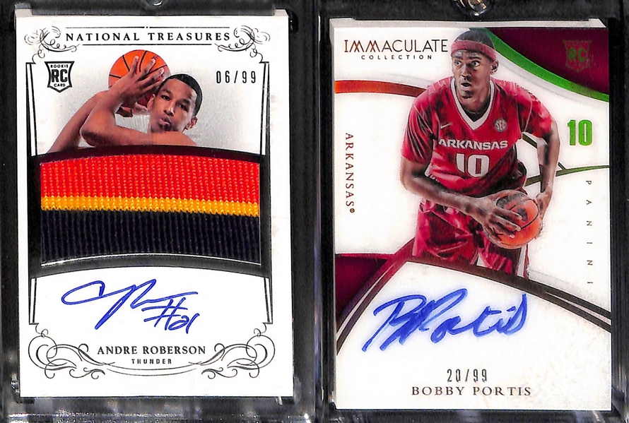 Lot Of 7 Basketball Autograph Cards w. John Wall & Chris Paul