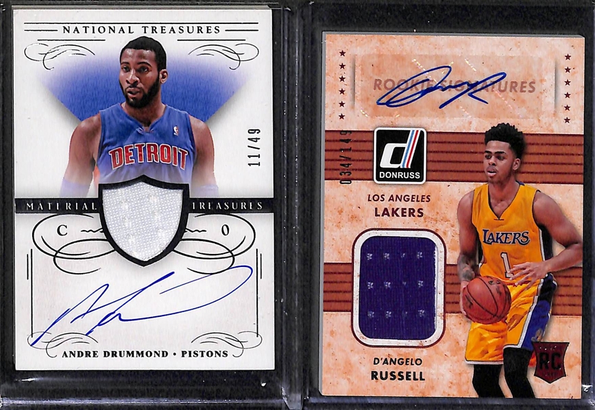 Lot Of 6 Basketball Stars Autograph Cards w. Kevin Love & Jimmy Butler