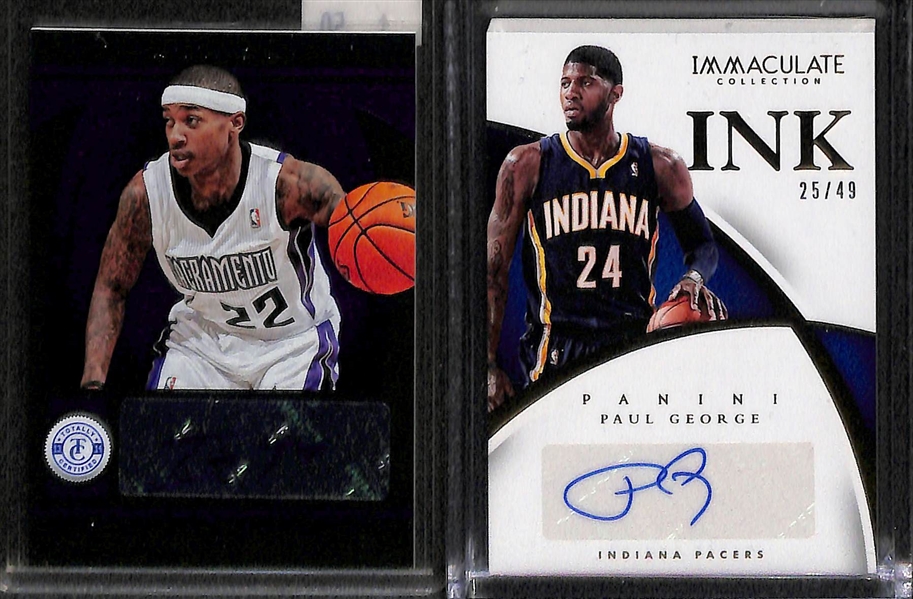 Lot Of 6 Basketball Stars Autograph Cards w. Kevin Love & Jimmy Butler