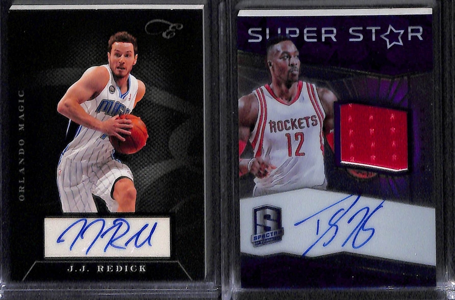 Lot Of 6 Basketball Autograph Cards w. Holiday & Parker
