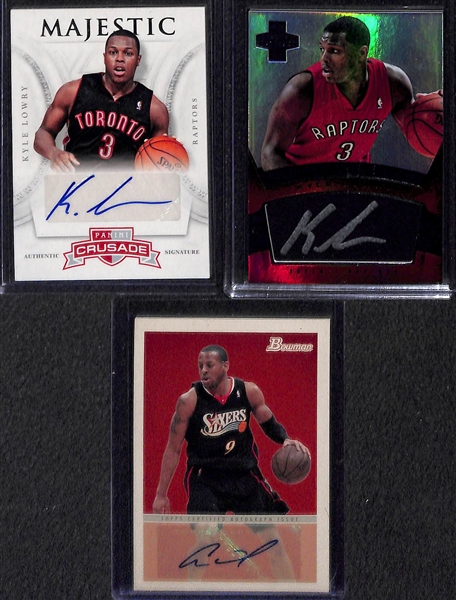 Lot Of 15 Basketball Stars Autograph Cards w. Oladip-Wiggins-Dragic