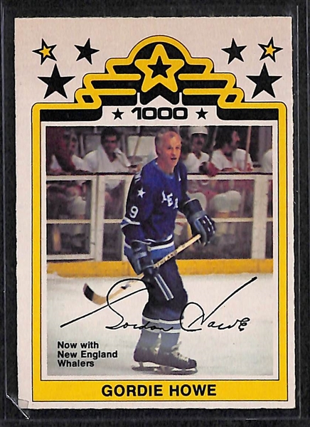 Lot of (21) Vintage Hockey Cards w/ Howe, Orr, Clarke, Dryden