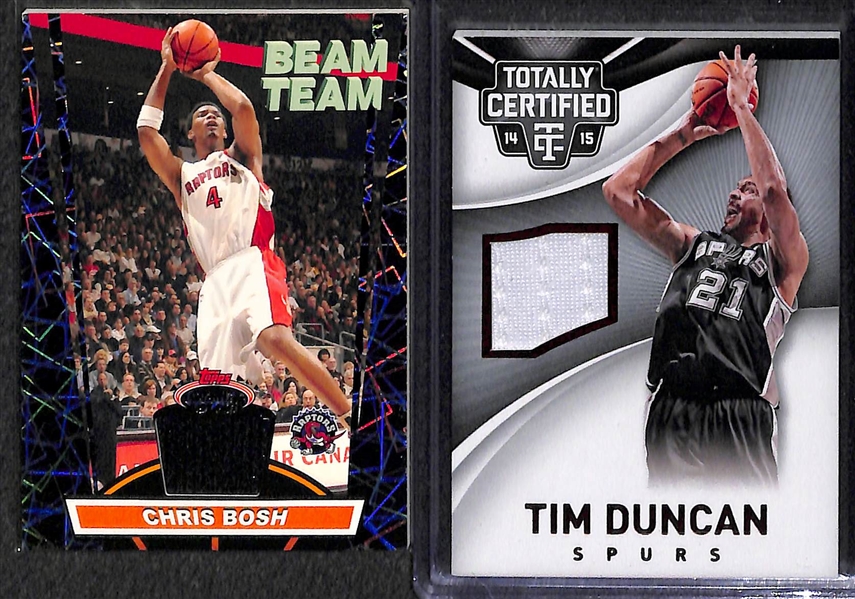 Lot Of 65 Basketball Relic Cards w. Westbrook & Kidd