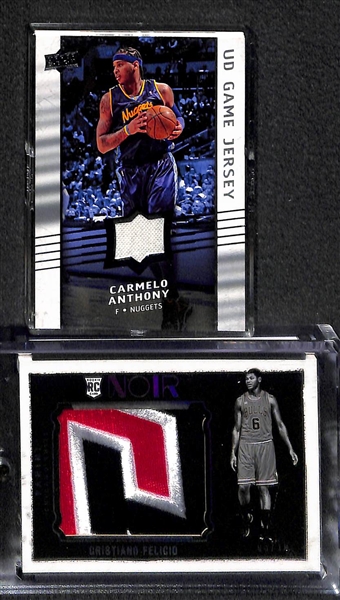 Lot Of 65 Basketball Relic Cards w. Westbrook & Kidd
