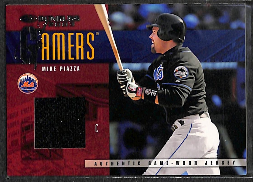 Lot OF 46 HOF & Stars Baseball Relic Cards w. Brett & Piazza