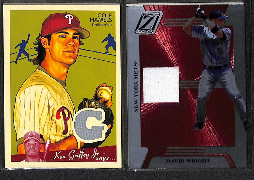 Lot Of 116 Baseball Relic Cards w. Cano & Posada