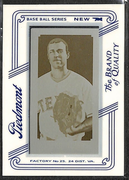 Lot Of 4 Baseball 1/1 Cards w/ Fujinami Patch