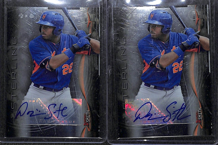 Lot Of 22 Baseball Autograph Cards w. Conforto & Yelich