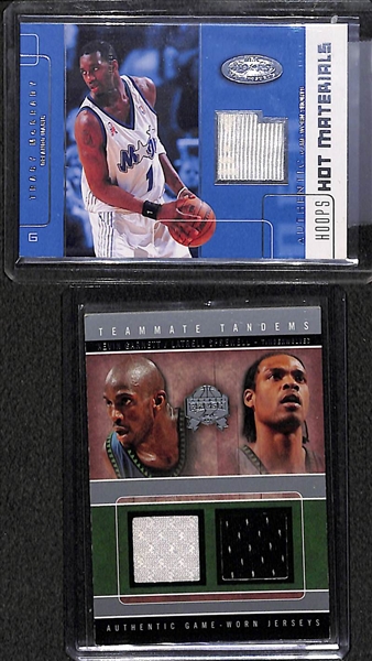 Lot Of 115 Basketball Relic Cards w. Kobe Bryant, Allen Iverson, & Carmelo Anthony