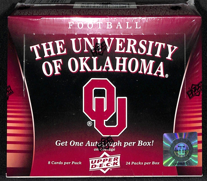 Lot Of 3 Sealed Football Wax Boxes w. (2) 2009 Upper Deck Heroes