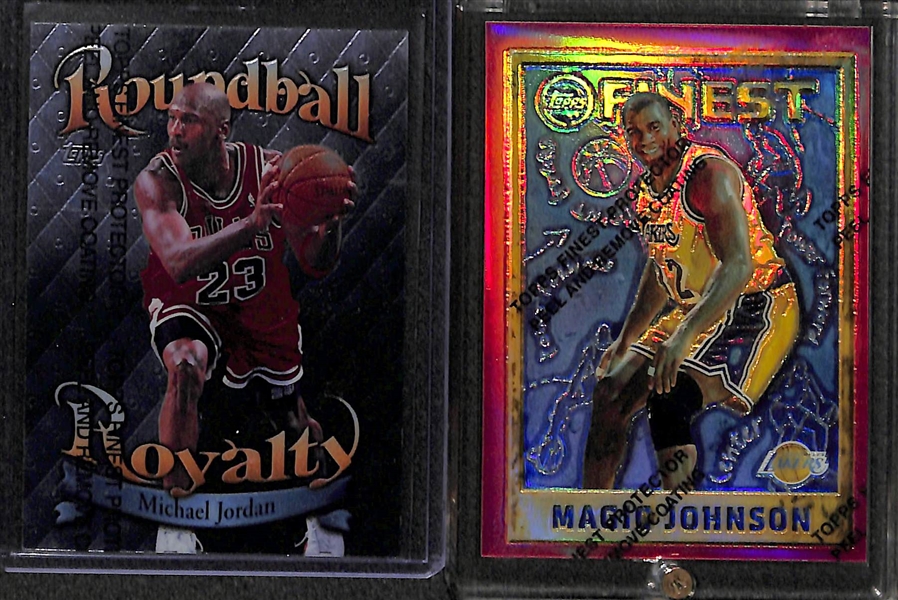 Lot Of 150 Basketball Assorted Inserts & Stars Cards w. Kobe & Jordan
