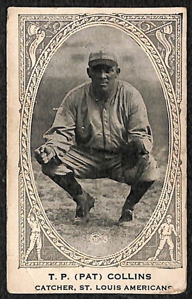 1920s Baseball Lot - Walter Johnson Game Token and 1922 W573 T.P. (Pat) Collins