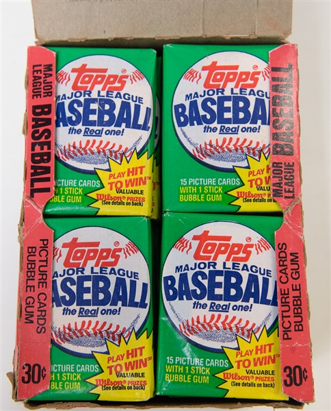 1981 Topps Baseball Unopened Wax Box - 36 Packs - BBCE