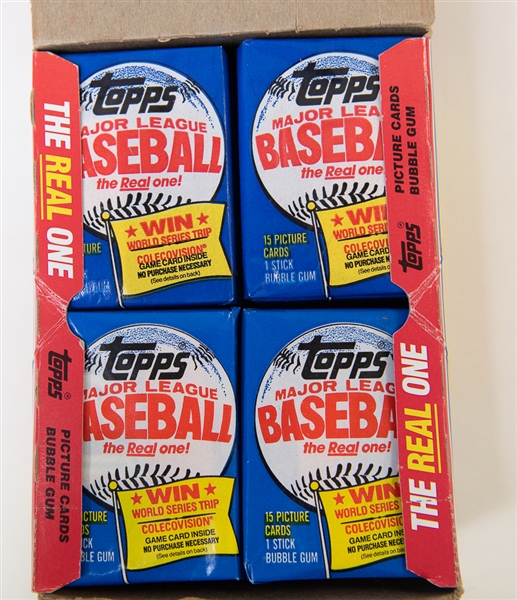 1983 Topps Baseball Unopened Wax Box - 36 Packs, Gwynn, Sandberg, Boggs Rookie Year! - BBCE