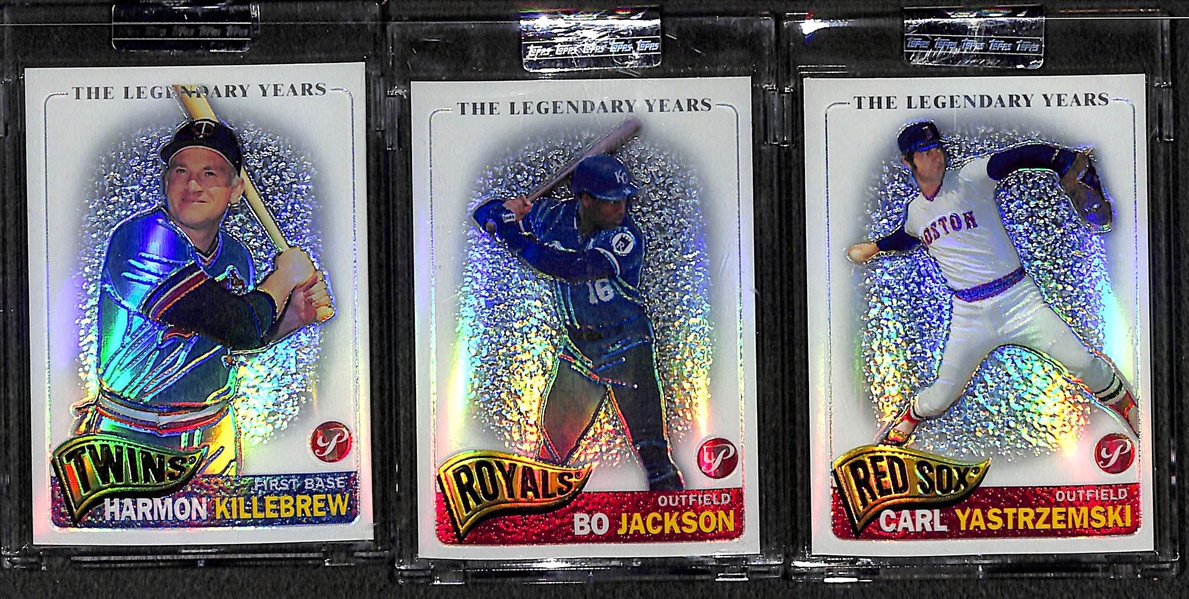 Mixed Lot Of Baseball Autos/Relics/Refractors w. Santo & Aparicio